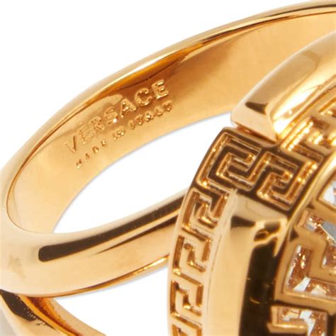 versace rings gold|Versace ring real gold.